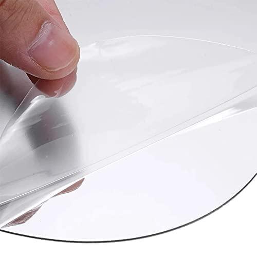 WallDaddy Oval Shape Plastic Mirror For Wall Size (20x30)Cm Flexible Mirror DiamondMirror