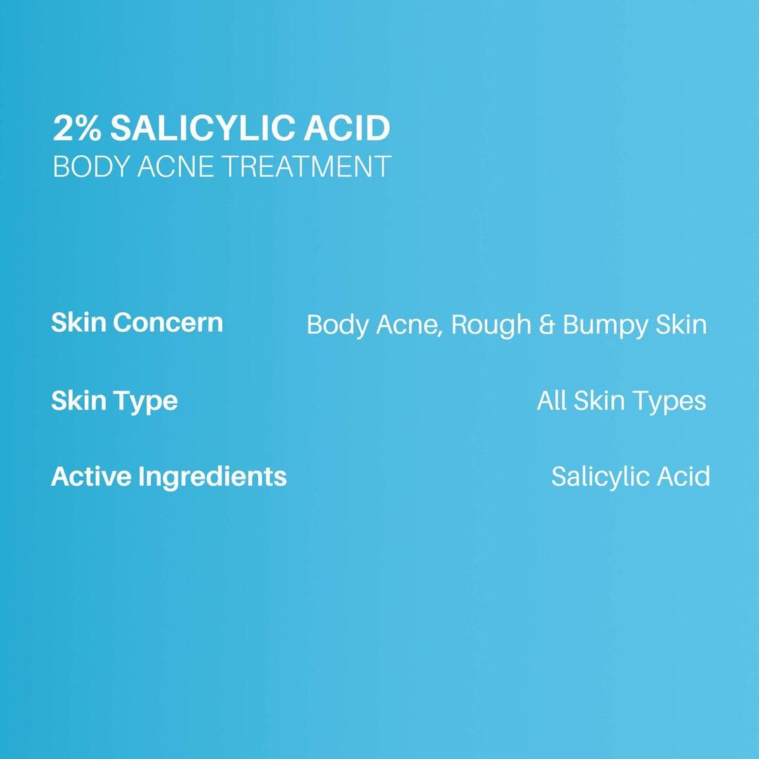 DermDoc Salicylic Acid Body Acne Spray 100ml