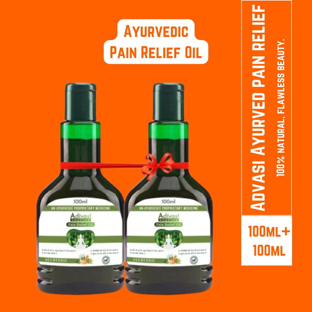 Adivasi™ Ayurvedic Pain Relief Oil Buy 1 Get 1 Free