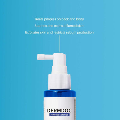 DermDoc Salicylic Acid Body Acne Spray 100ml