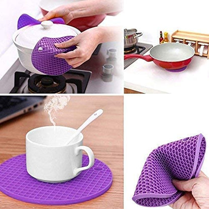 Multipurpose Silicone Reusable Mat🔥(Pack of 4)