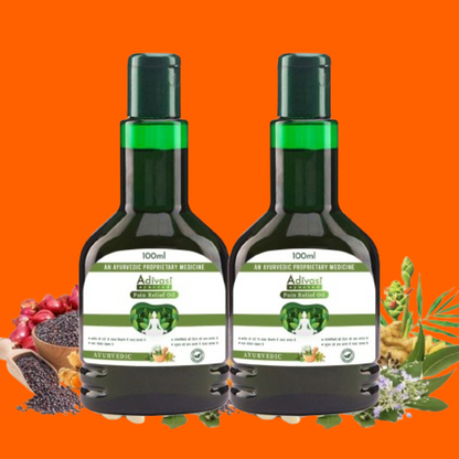 Adivasi™ Ayurvedic Pain Relief Oil Buy 1 Get 1 Free